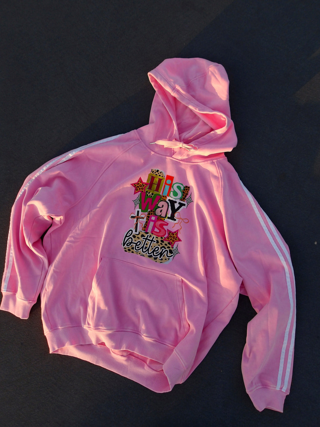 His Way is Better Fleece Hoodie